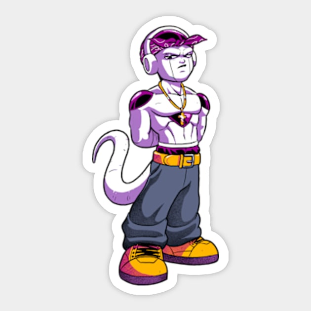 Makaveli Freeza v2 Sticker by BrunoMota